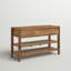 Console en bois massif Lumsden