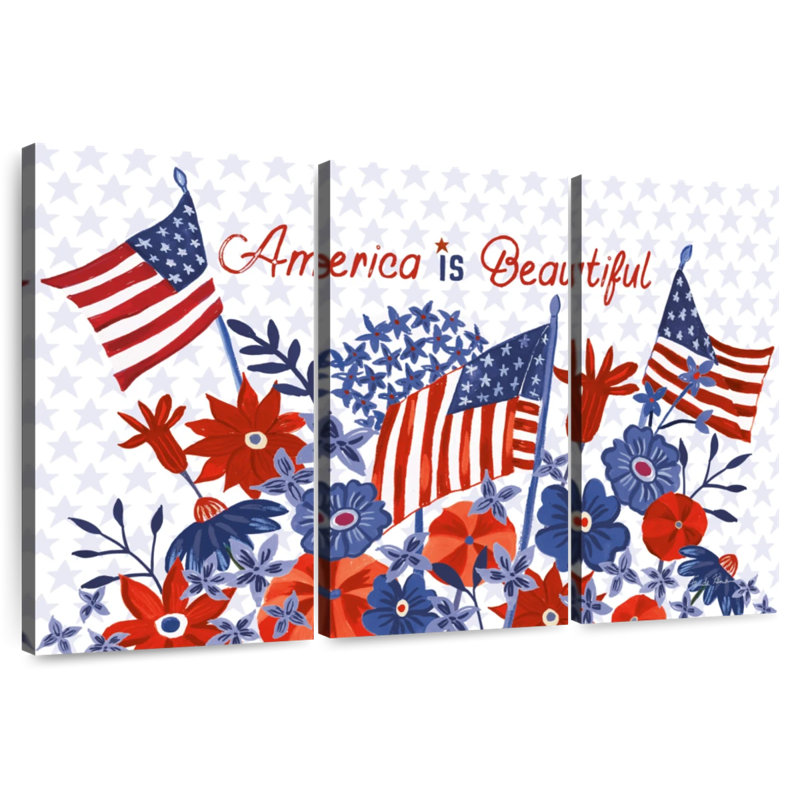 Lelend America The Beautiful I, H 42 po x l 65 po