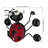 Pot Hugger Set/3 - Ladybug