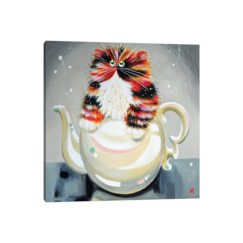 Oolong by Kim Haskins - Wrapped Canvas Print, 45.72 cm H x 45.72 cm W x 1.91 cm D