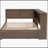 Upholstered Daybed with LED Belt and Trundle, Gray, Combining Modern Design and Practical Storage Solutions
