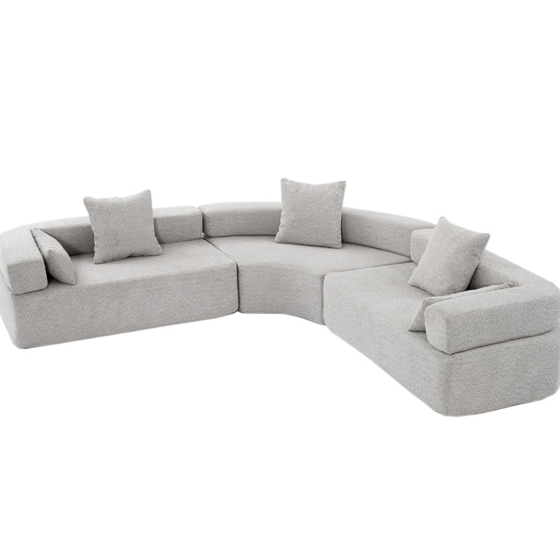 Boucle rembourrée 4 places Boucle