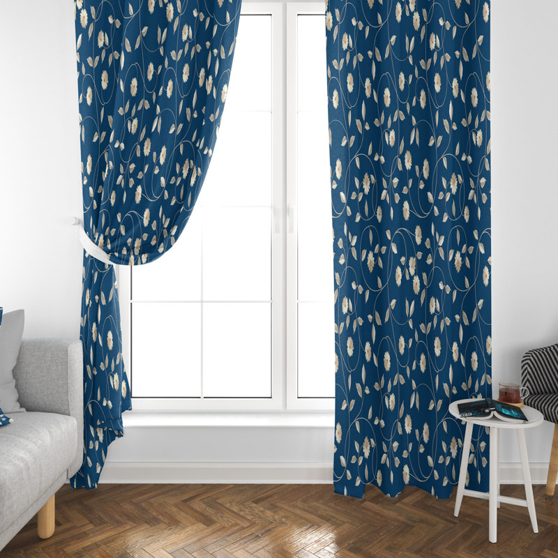 Paire de rideaux obscurcissant Cubbindall, L 40 po x L 61 po