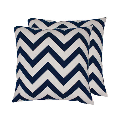 Los Angeles Pillow Cover With Poyester Insert -set Of 2