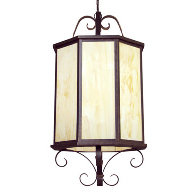 Lustre géométrique à 4 lumières Abneer