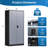 Steel Single Storage Cabinet ( 71.97'' H x 35.43'' W x 17.72'' D)-35961663