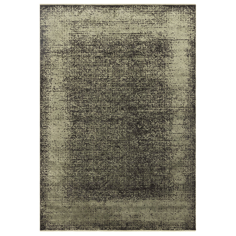 Alinne Abstract Green Area Rug, Rectangle 200 x 290cm