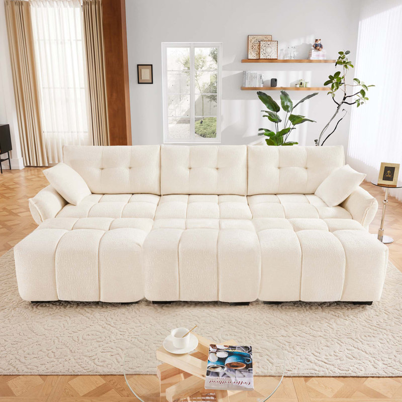 Chenille Modular Sectional Sofa