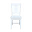 Chaise d'appoint en bois massif Evalyn-27430353