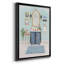 «Blue Bath II», peinture sur toile encadrée-534851859-534851857