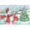 «Classic Snowmen I» par Mary Urban - peinture sur toile tendue