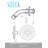 Amin Rain Adjustable Shower Head 1.8 GPM GPM