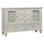 Sterling Cream White Queen 4-piece Bedroom Set