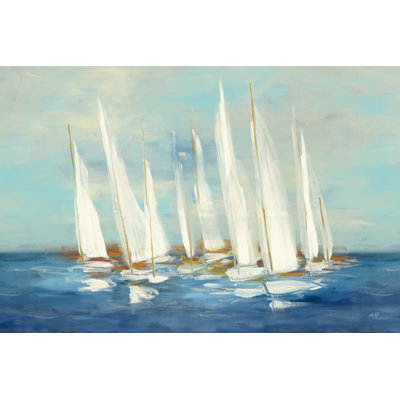 Regatta Sail 1 Piece Wrapped Canvas Painting