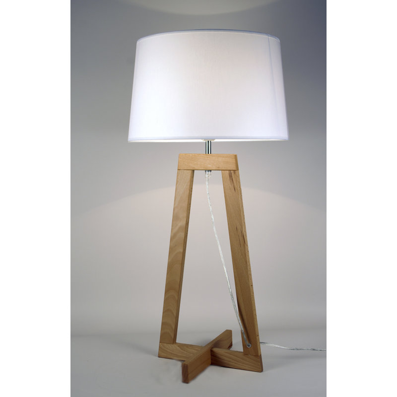 Sacha Solid Wood Table Lamp