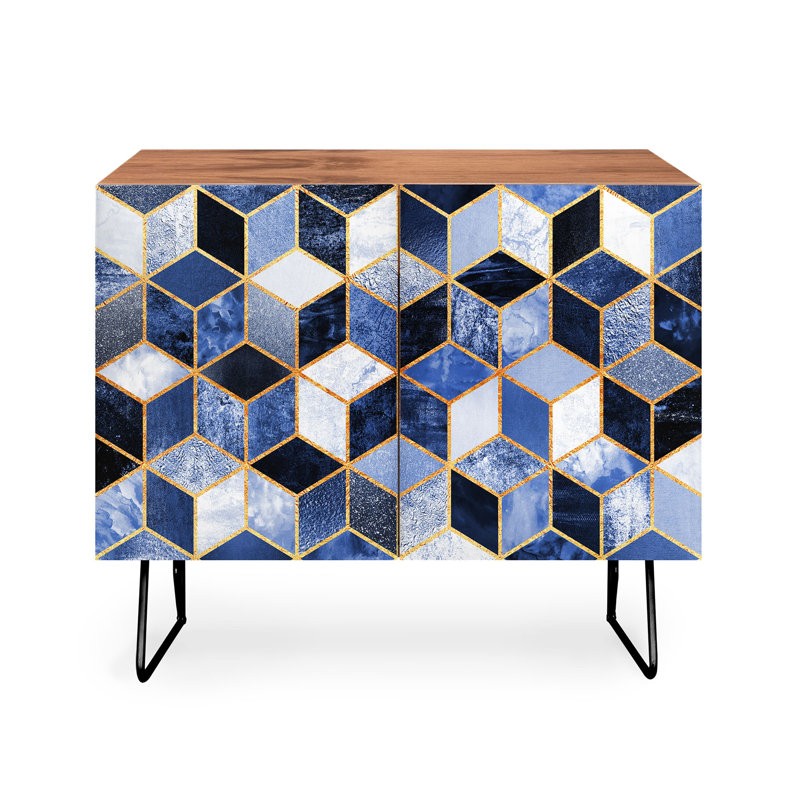 Accent Cabinet, Brown/Black