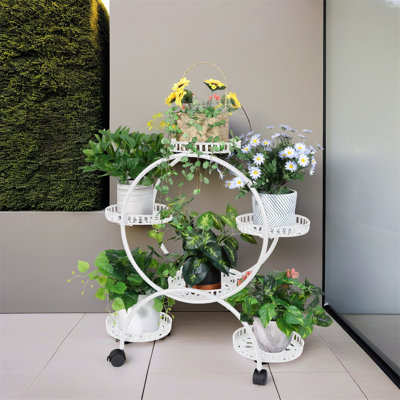 Ascension Iron Plant Stand 4 Tier