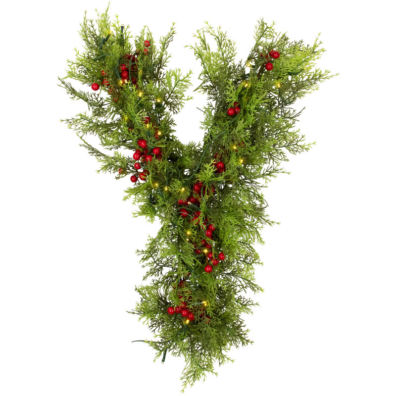 Décoration de Noël pour texte et chiffres