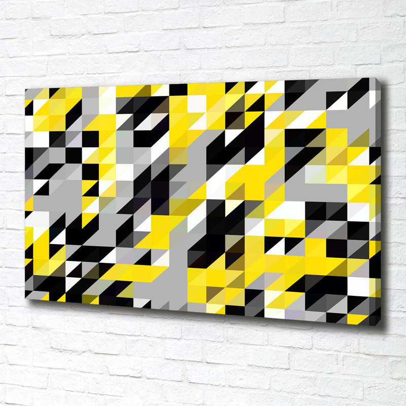 Geometric Background - No Frame Print on Canvas