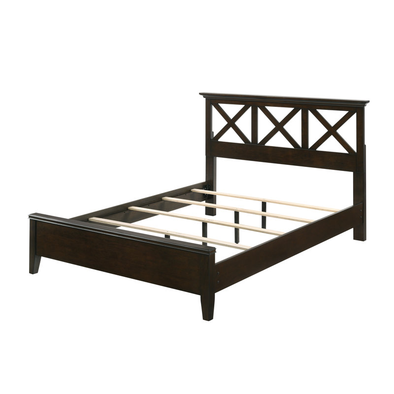 Solid Wood Platform Bed, Queen