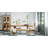 Lafond 8 Piece Solid Wood Dining Set-8938913