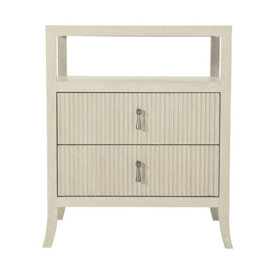 East Hampton 2 - Drawer Nightstand in Cerused Linen