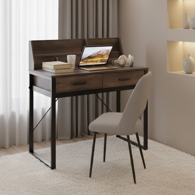 Aireon Metal Base Computer Desk