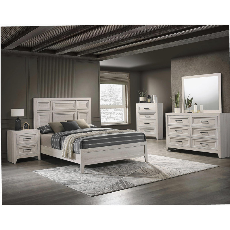 Commode contemporaine à 4 tiroirs 1pc