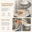 Ensemble de 2 tables basses gigognes et tables de bout Glam