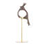 Porte-bougie oiseau doré