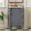 Meuble-lavabo moderne de 18 pouces avec lavabo, meuble de rangement moderne avec porte, meuble de salle de bain autoportant pour petit espace, meuble-lavabo simple avec tablette réglable-660038268