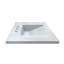 Plateau de meuble-lavabo simple en béton 31 po avec lavabo-98108683