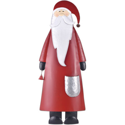 Décoration de père Noël rouge