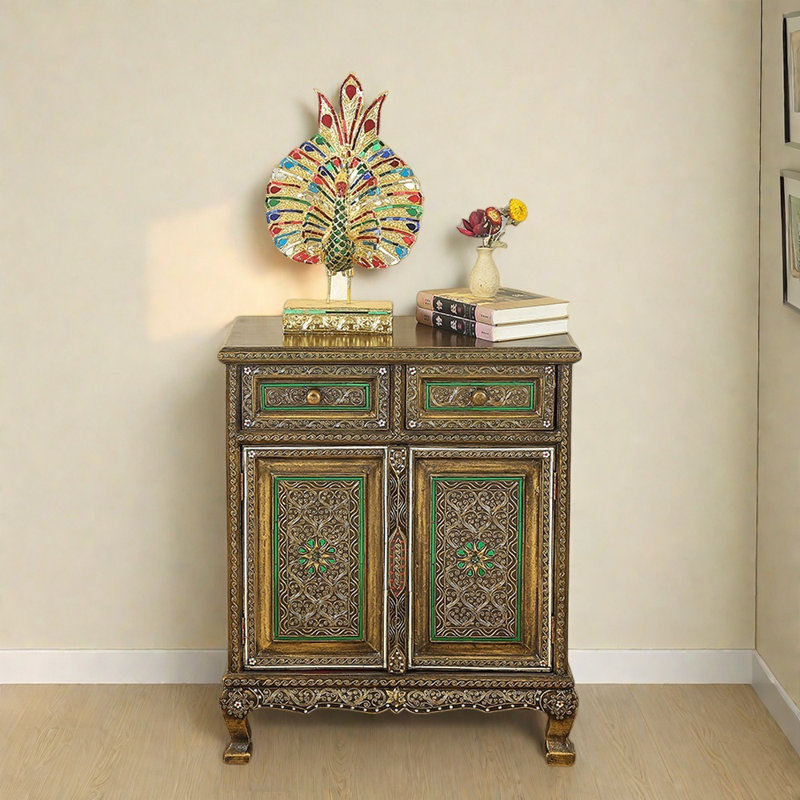 Console en bois massif