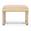CC Leather Ottoman