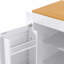 Îlot de cuisine 74,8 po avec table de salle à manger extensible-1869927926