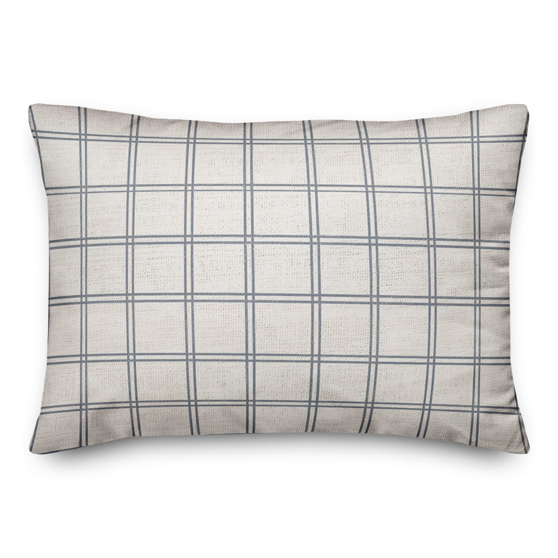 Plaid Throw Pillow