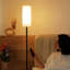Lampe sur pied moderne de 64 po avec télécommande et gradation continue de la température et de la luminosité-993208486-993208491