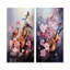 Violon et harmonies naturelles - ensemble de 2 reproductions d'art sur toile-24752232-24752229
