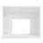 Hebbington Tiled Marble Electric Fireplace
