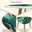 Ensemble de 2 tables basses gigognes Triangle