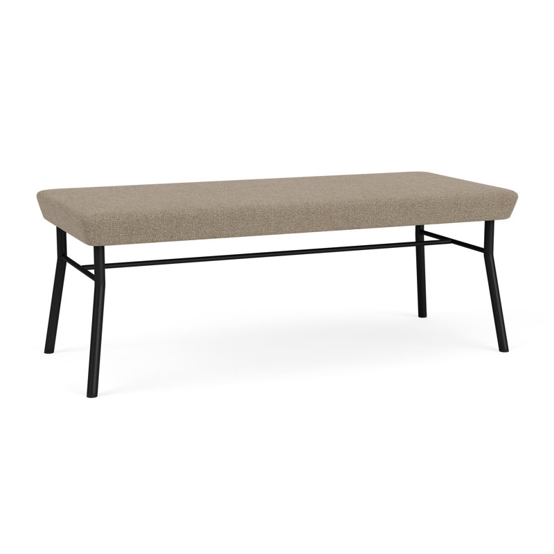 Banc en métal 2 places Chat, Noir, Limon Archetype