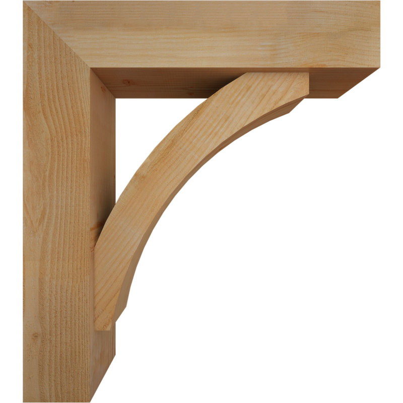 Support de bloc Thorton avec entretoise décalée, 36 x 32, Sapin Douglas de l 8 po (scié brut)