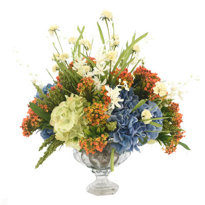 Polysilk Arrangement in Vase