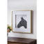 Décoration murale cheval 22 x 22 pouces, de 2, or et blanc, décorations modernes