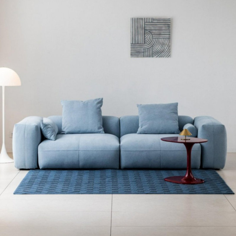 Retro Minimal Straight Layout Sofa