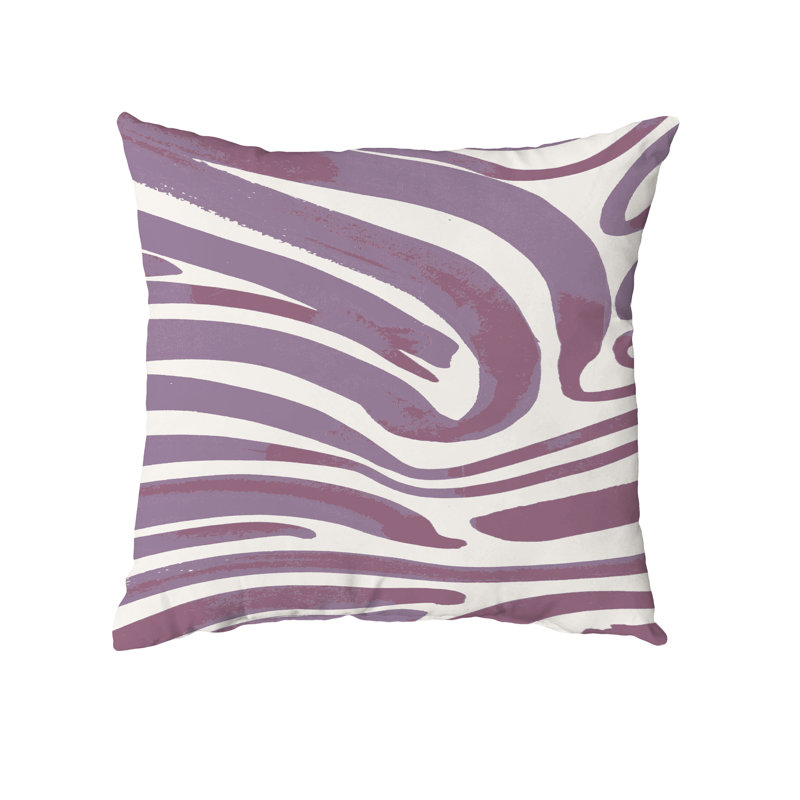  Housse de coussin carré et insert, 20 po X 20 po, Violet