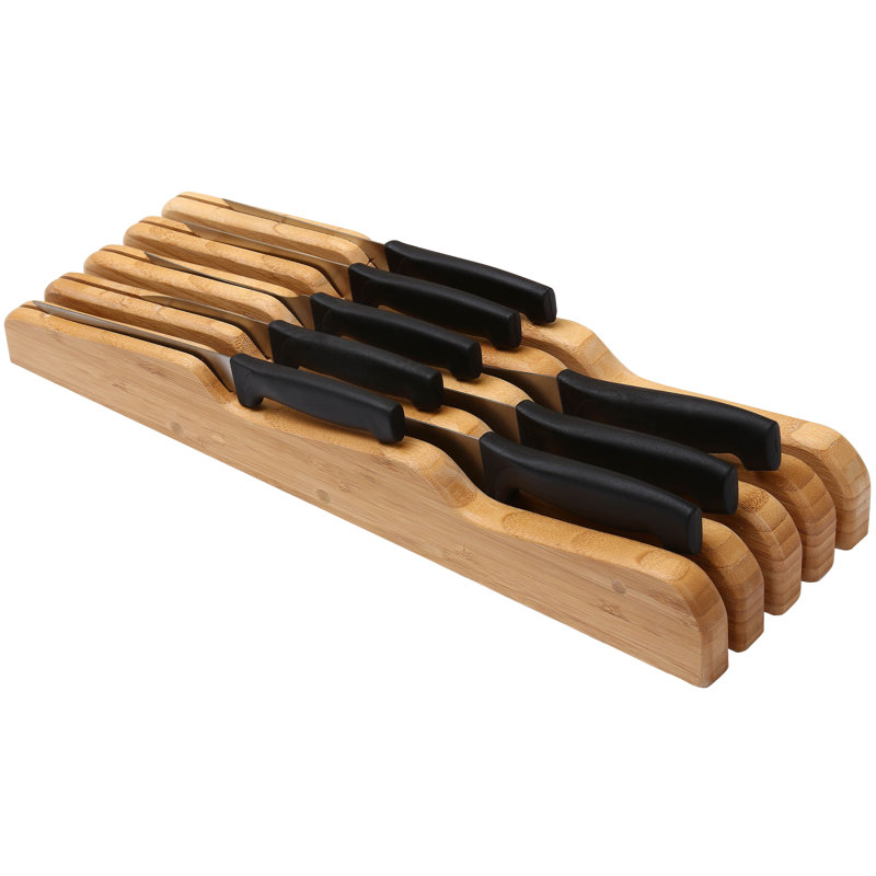 YBM Home 9 Slot Knife Block