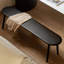 Banc en bois massif noir-1892460972