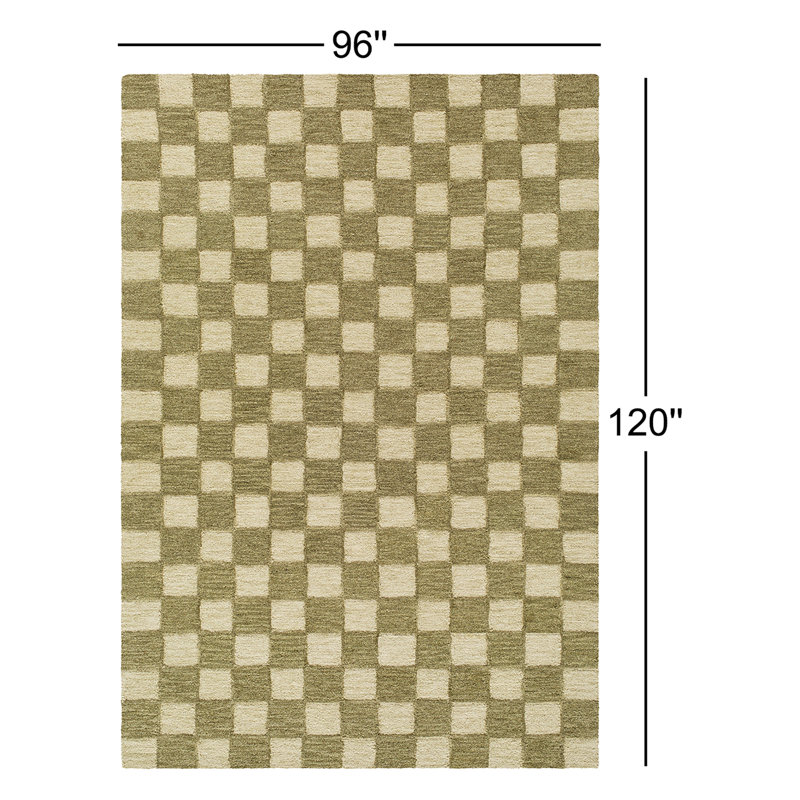 Wright Handmade Rug, Rectangle 8' x 10'